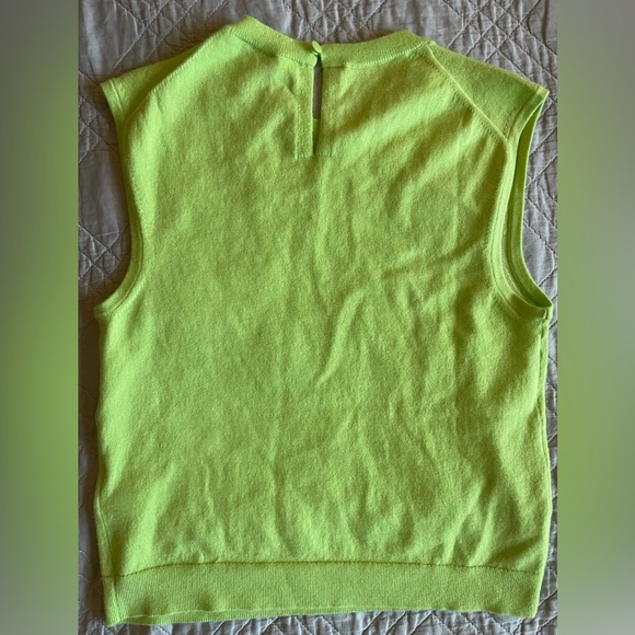 J. CREW Featherweight cashmere-blend cropped sweater shell Size S NWT $158 CB883 - Picture 6 of 6